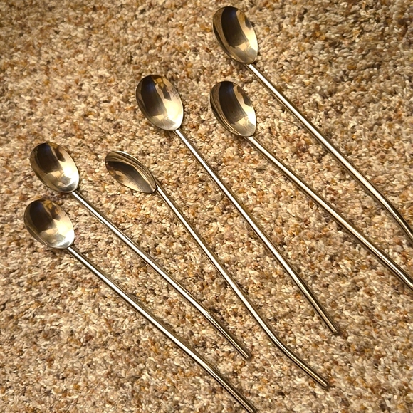 Cocktail Spoons (6) - Picture 4 of 5